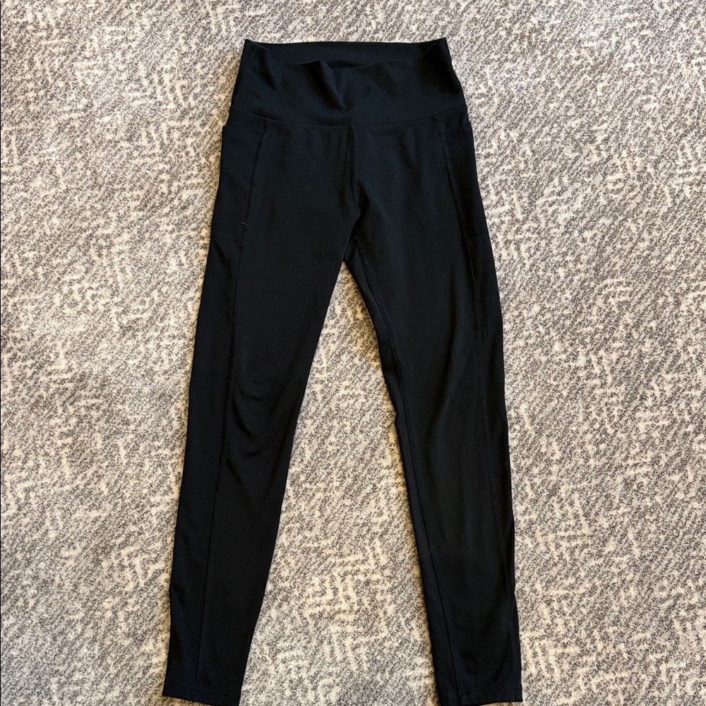 DSG Black Active Leggings, M